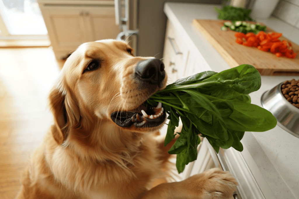 Can Dogs Eat Spinach 1 1