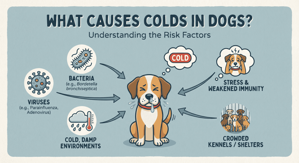 Can Dogs Get Colds? Symptoms, Causes, and What to Do 1 Can Dogs Get Colds