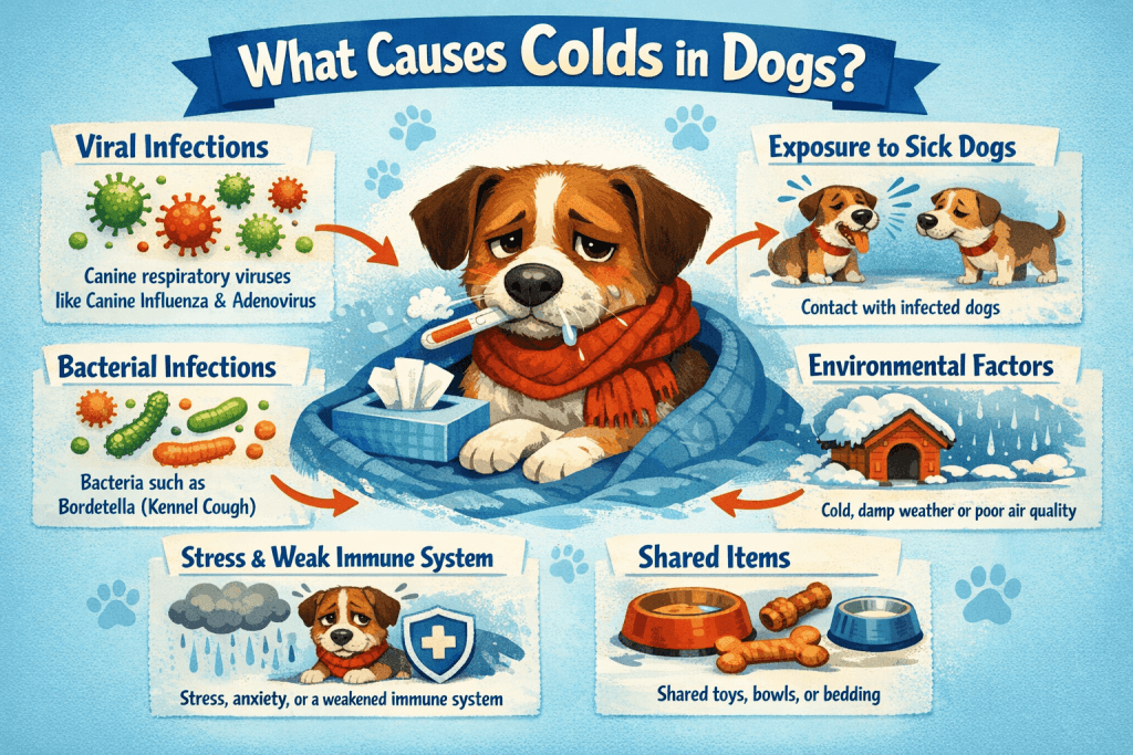 Can Dogs Get Colds? Symptoms, Causes, and What to Do 2 Can Dogs Get Colds