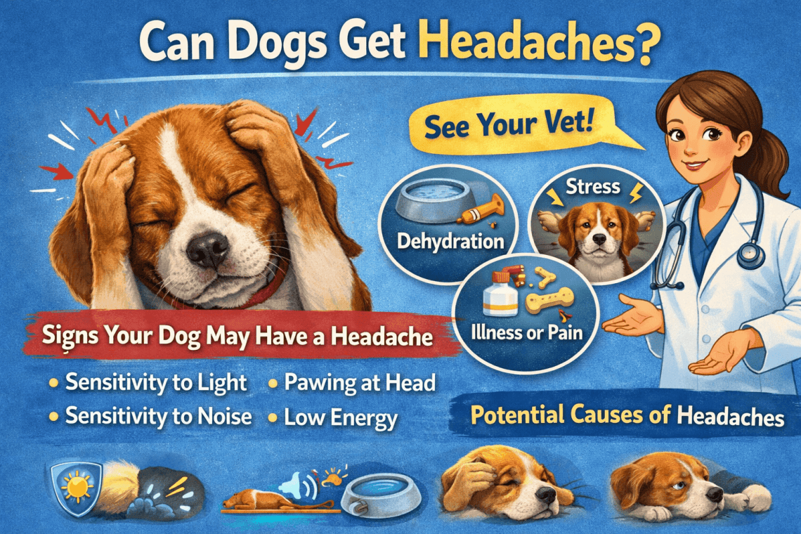Can Dogs Get Headaches? Signs & What to Do 1 Can Dogs Get Headaches